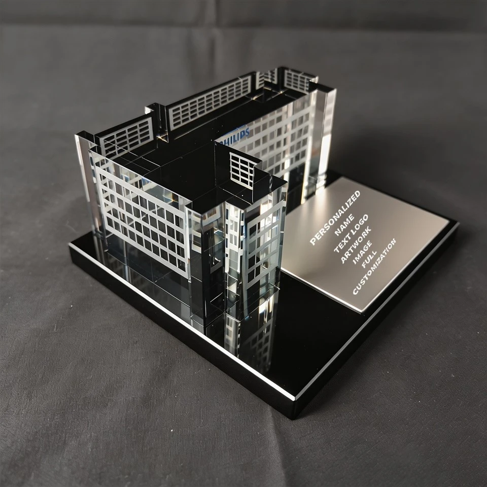 Building Model Crystal Award high quality