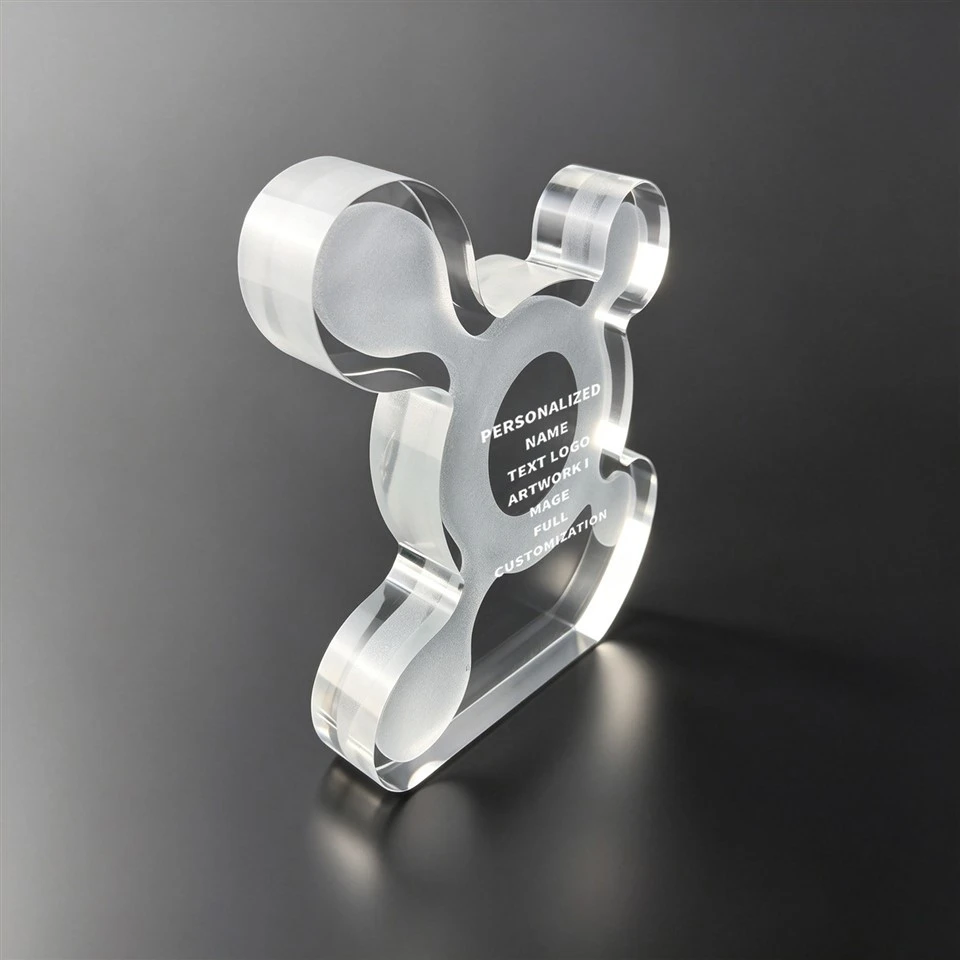 Custom Irregular Cut Crystal Trophy best